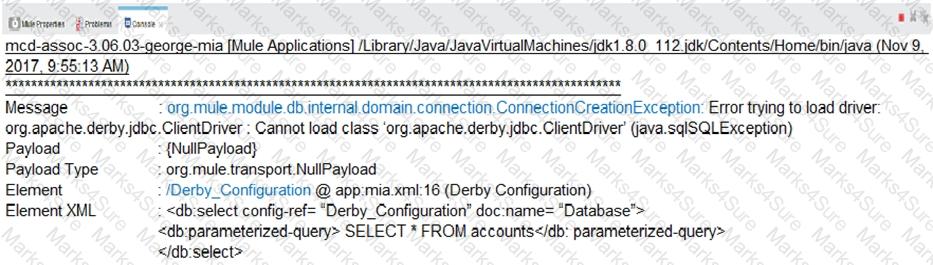 MCD-Assoc Question 7