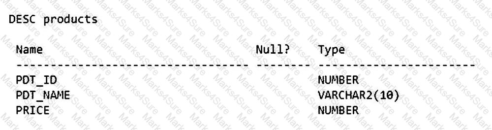 1z0-149 Question 4