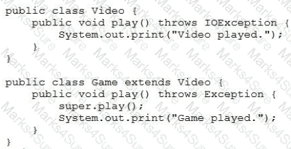 1z0-809 Question 2