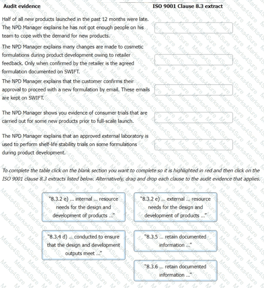 ISO-9001-Lead-Auditor Question 3