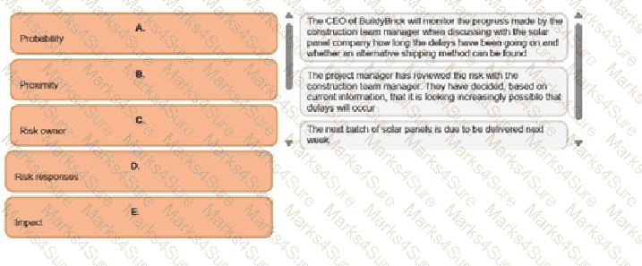 Prince2-Practitioner Question 17