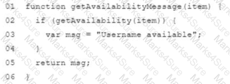 JavaScript-Developer-I Question 21