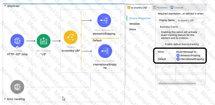 Salesforce-MuleSoft-Developer-I Question 38