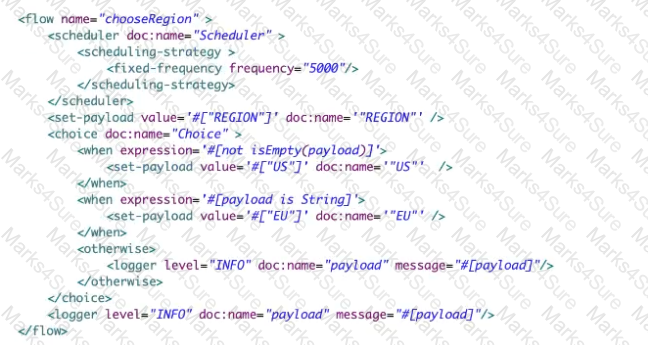 Salesforce-MuleSoft-Developer-I Question 13