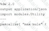 Salesforce-MuleSoft-Developer-I Question 43