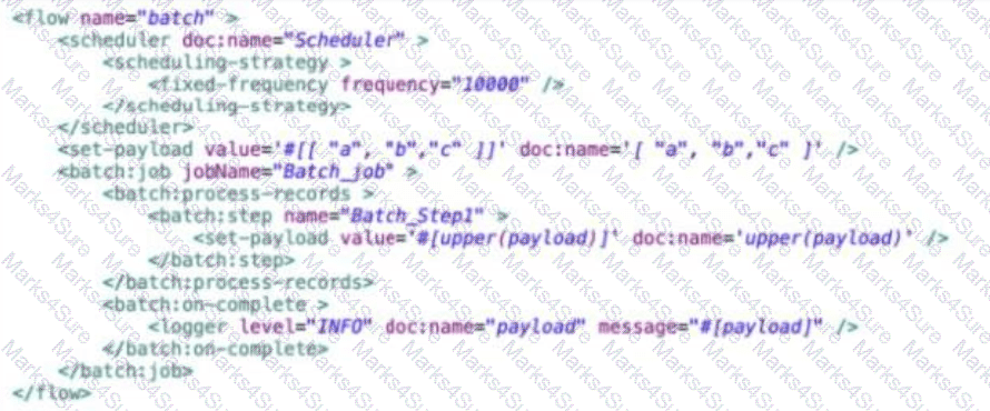 Salesforce-MuleSoft-Developer-I Question 53