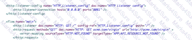 Salesforce-MuleSoft-Developer-I Question 20