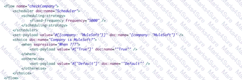 Salesforce-MuleSoft-Developer-I Question 45