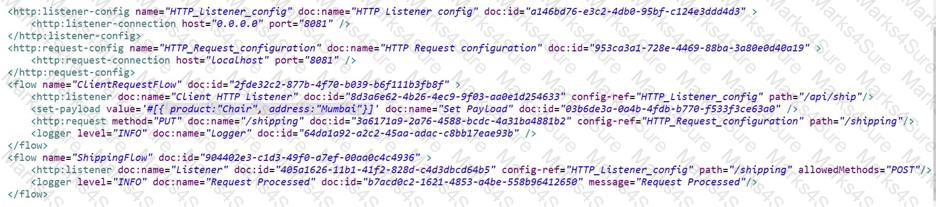 Salesforce-MuleSoft-Developer-I Question 25