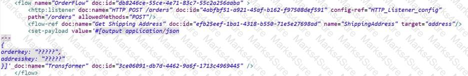 Salesforce-MuleSoft-Developer-I Question 62
