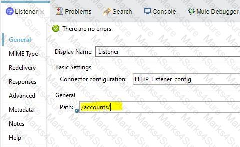 Salesforce-MuleSoft-Developer-I Question 36