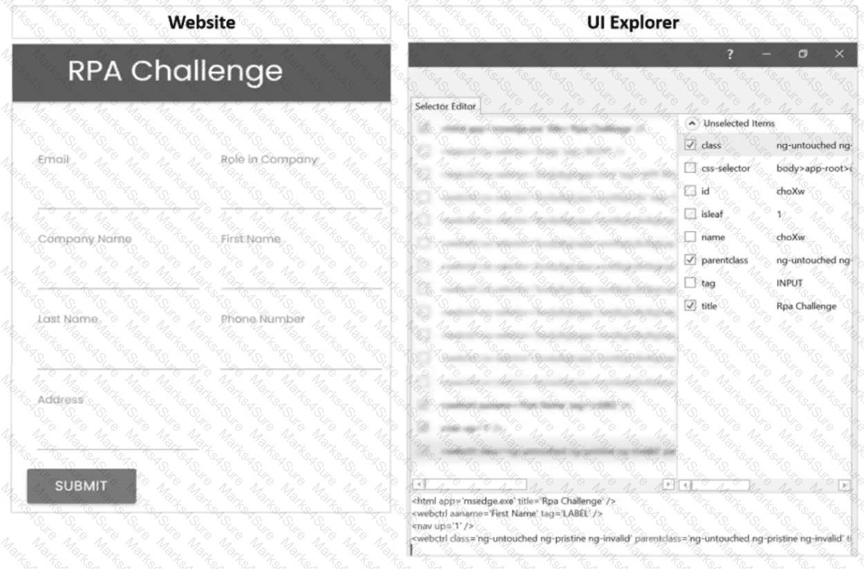 UiPath-ADAv1 Question 76