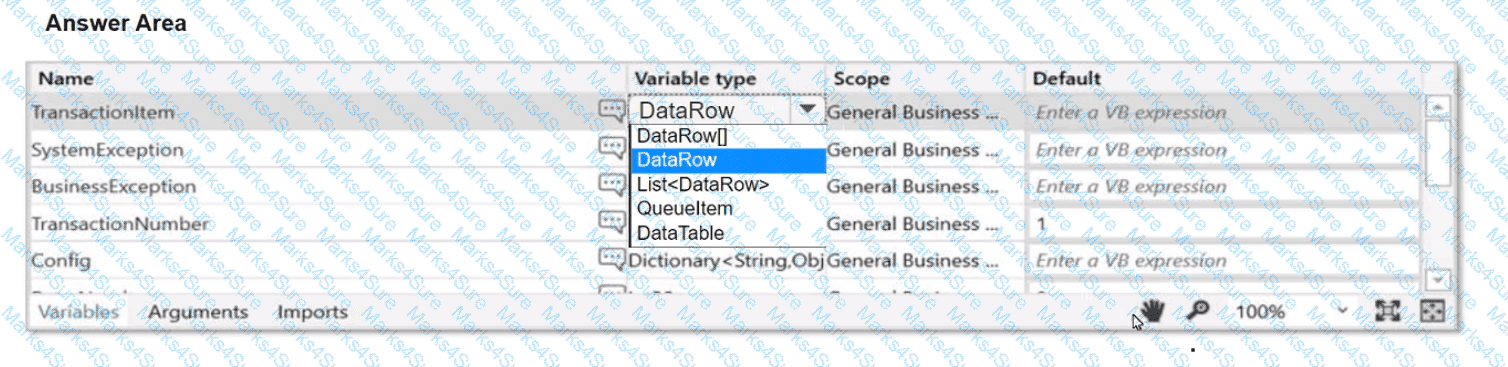 UiPath-ADPv1 Question 50