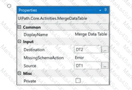 UiPath-ADPv1 Question 46