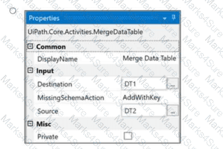 UiPath-ADPv1 Question 46