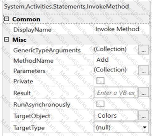 UiPath-ARDv1 Question 24