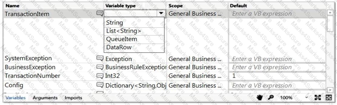 UiPath-ARDv1 Question 62