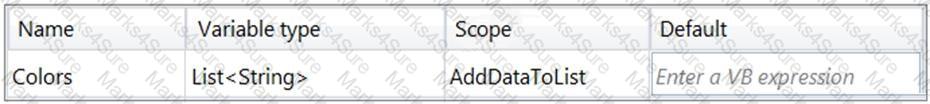 UiPath-ARDv1 Question 24