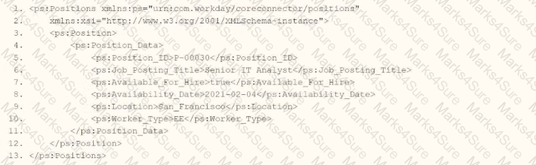 Workday-Pro-Integrations Question 11
