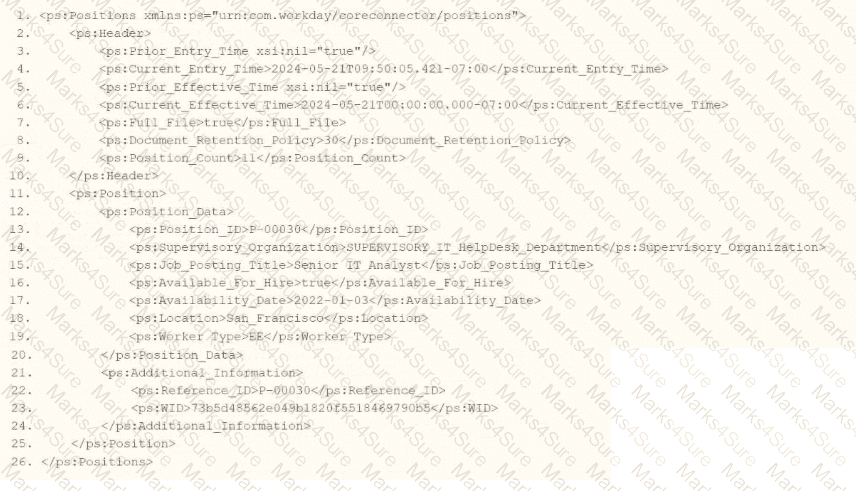 Workday-Pro-Integrations Question 14