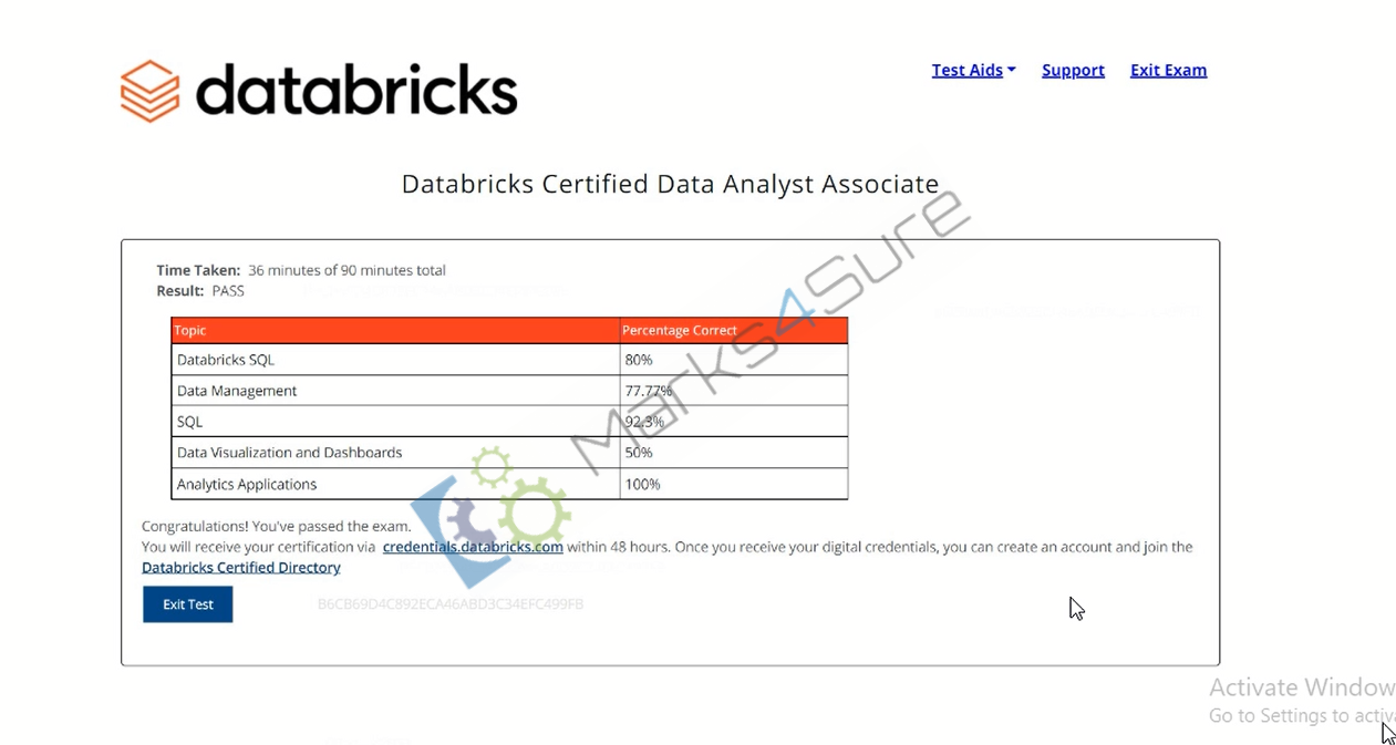 Databricks-Certified-Data-Analyst-Associate exam questions and answers